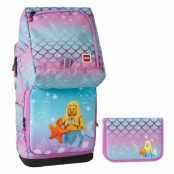 LEGO - Optimo Starter School Bag W. Gym Bag & Pencil Case - Mermaid