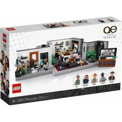 LEGO® Queer Eye Fab 5:s våning 10291 - LEGO -  Leksaksaffären