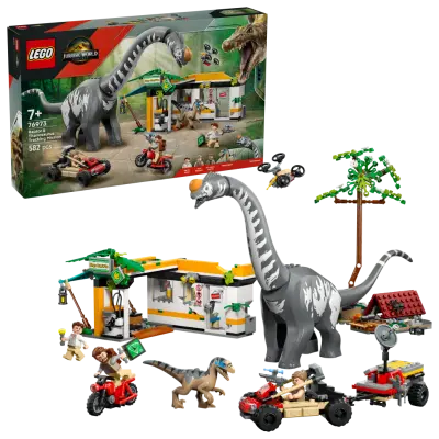 Lego - Raptor & Titanosaurus Tracking Mission