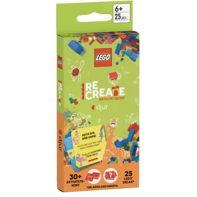 LEGO® Recreate Aktivitetskort Djur SE - LEGO -  Leksaksaffären