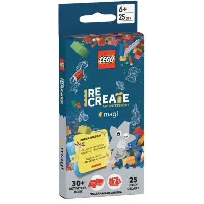 LEGO® Recreate Aktivitetskort Magi SE - LEGO -  Leksaksaffären