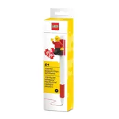 Lego red gel pen with minifigure