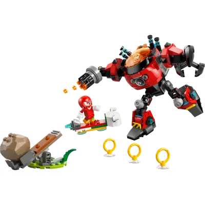 LEGO - Sonic - Knuckles vs. Dr. Eggman Egg Crusher Mech