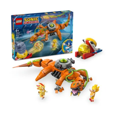 LEGO - Sonic - Super Shadow vs. Biolizard