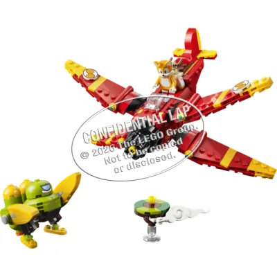 LEGO Sonic Tails Tornado-1 77119