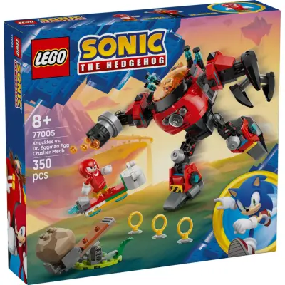 LEGO® Sonic the Hedgehog™ Knuckles mot Dr. Eggmans Egg Crusher robot 77005 - LEGO -  Leksaksaffären