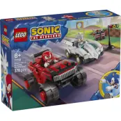 LEGO® Sonic the Hedgehog™ Silvers bil mot Knuckles monstertruck 77118 - LEGO -  Leksaksaffären