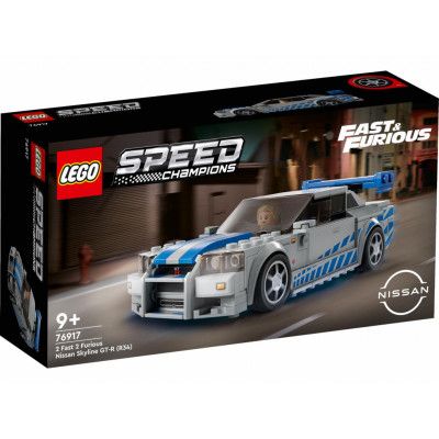 LEGO® Speed Champions 2 Fast 2 Furious Nissan Skyline GT-R (R34) 76917 - LEGO -  Leksaksaffären