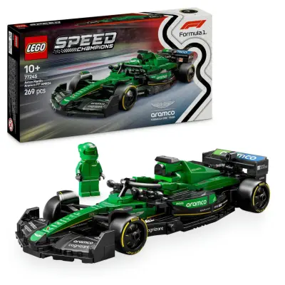 LEGO® Speed Champions Aston Martin Aramco F1® AMR24 racerbil 77245 - LEGO -  Leksaksaffären