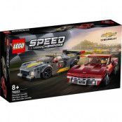 LEGO Speed Champions Chevrolet Corvette C8R-Racerbil & 1968
