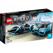 LEGO Speed Champions Formula E Panasonic Jaguar Racing GEN2 car & Jaguar I-PACE