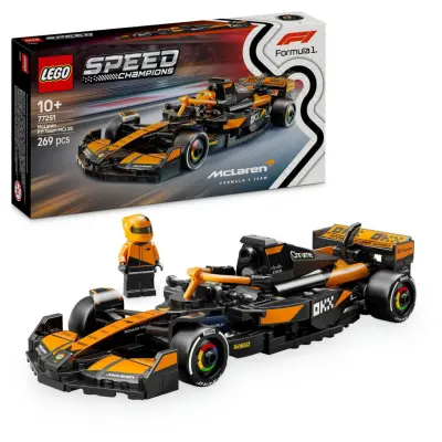 LEGO® Speed Champions McLaren F1® Team MCL38 racerbil 77251 - LEGO -  Leksaksaffären