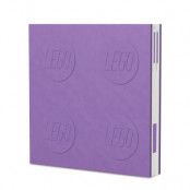 LEGO Stationery - Notebook Deluxe with Pen - Lavender
