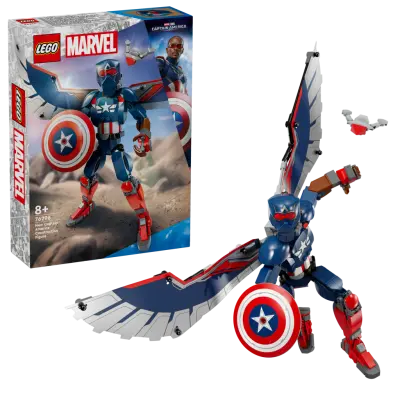 LEGO - Super Heroes - Captain America Construction Figure