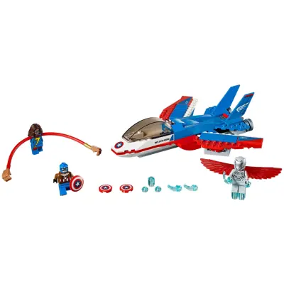 LEGO Super Heroes Captain America Jet Pursuit