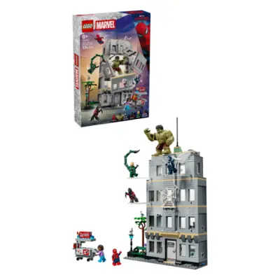 LEGO Super Heroes Episk sammandrabbning med Spider-Man mot Hulk 76350