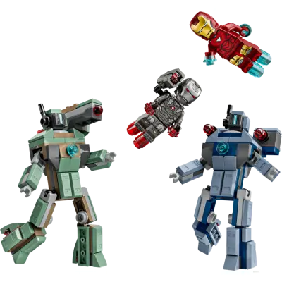 LEGO - Super Heroes - Iron Man & War Machine vs. Hammer Drones