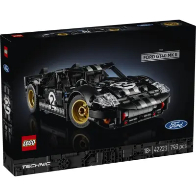 LEGO® Technic 1966 Ford GT40 MKII racerbil 42223 - LEGO -  Leksaksaffären