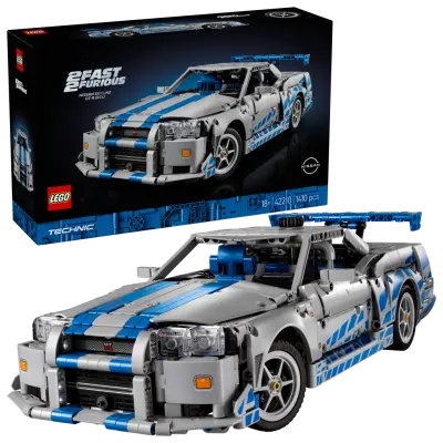 LEGO - Technic - 2 Fast 2 Furious Nissan Skyline GT-R (R34) Car