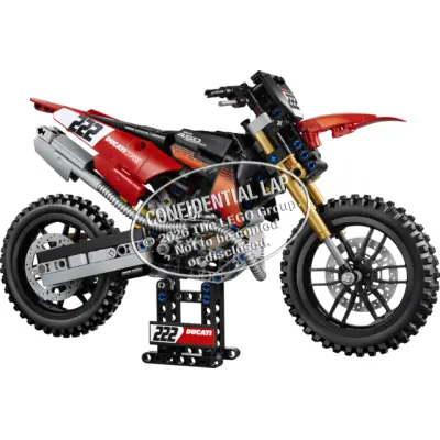 LEGO Technic Ducati Desmo450 MX Factory motorcykel 42238