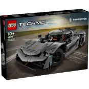LEGO® Technic Koenigsegg Jesko Absolut grå hyperbil 42173 - LEGO -  Leksaksaffären