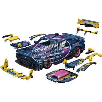 LEGO Technic Specialdesignad Ford Mustang GT bil 42236