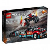 LEGO Technic Stuntuppvisningsbil & motorcykel 42106