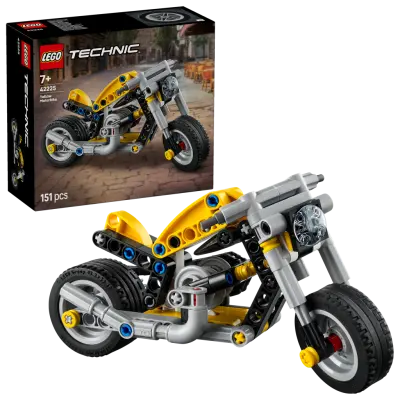 LEGO - Technic - Yellow Motorbike