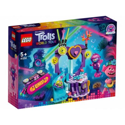 LEGO Trolls World Tour Technoparty i korallrevet 41250