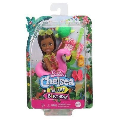Barbie The Lost Birthday Chelsea med badring Flamingo GRT82