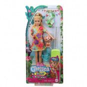 Barbie The Lost Birthday Stacie & husdjur Blommig klänning  GRT89