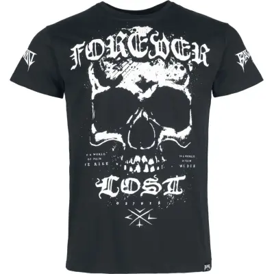 Black Blood by Gothicana - Gothic T-shirt - Forever Lost - M XXL - för Herr - svart