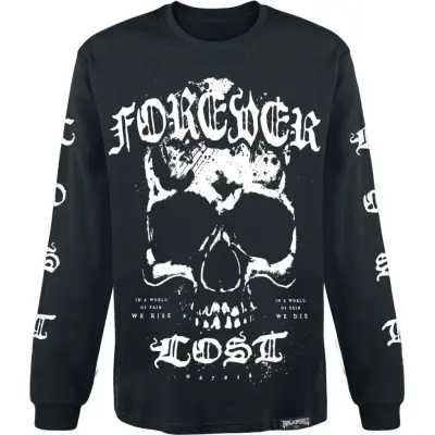 Black Blood by Gothicana Långärmad tröja - Forever Lost - M XXL - för Herr - svart