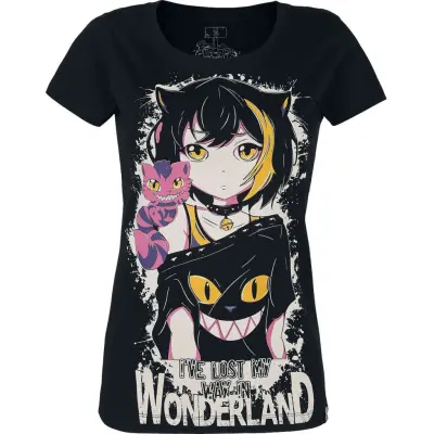 Heartless - Anime T-shirt - Lost Way T-Shirt - S XXL - för Dam - svart