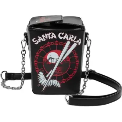 Killstar Handväska - The Lost Boys - Santa Carla Takeout Handbag - för Dam - svart/vit/röd