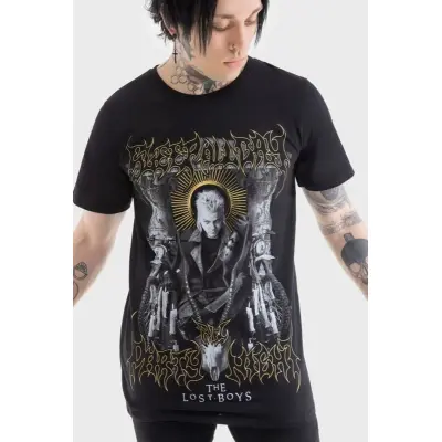 Killstar T-shirt - The Lost Boys - Sleep All Day T-Shirt - M L - för Herr - svart
