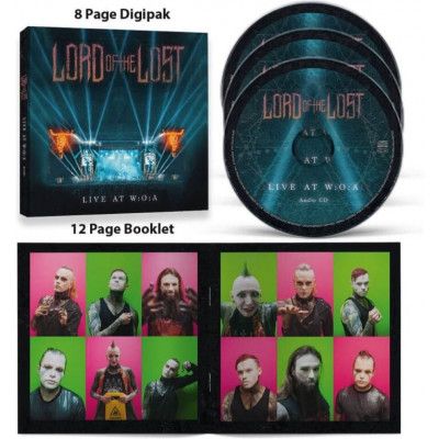 Lord Of The Lost CD - LIVE at W:O:A - för