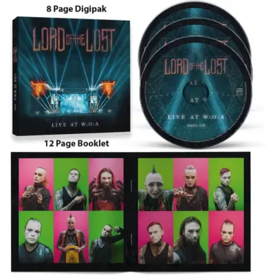 Lord Of The Lost CD - LIVE at W:O:A - för
