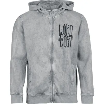 Lord Of The Lost Luvjacka - Heptagram - S XXL - för Herr - ljusgrå