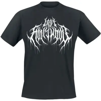 Lost In Hollywood T-shirt - Deathmetal Logo - S XXL - för Herr - svart