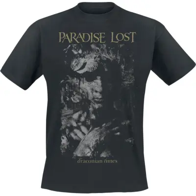 Paradise Lost T-shirt - Draconian Times 2020 - S XL - för Herr - svart
