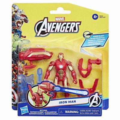 Avengers Battle Gear Figur Iron Man - Avengers -  Leksaksaffären