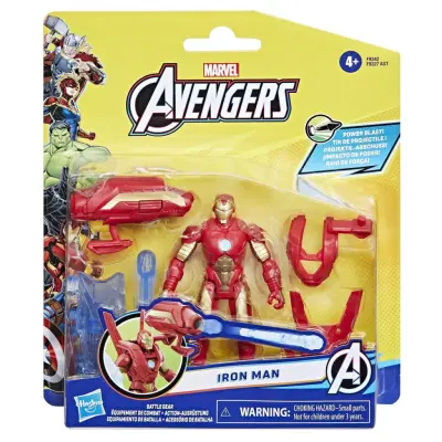 Avengers Battle Gear Figur Iron Man - Avengers -  Leksaksaffären