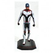 Avengers Endgame Marvel Movie Gallery PVC Statue Team Suit Captain America Exclusive 23 cm