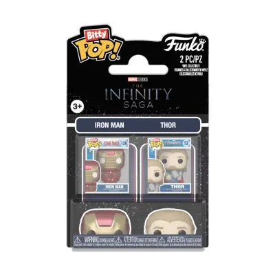 Bitty Pop! 2-Pack: Marvel - IM & Thor #Vinyl Figures
