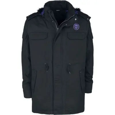 Black Panther - Marvel Vinterjacka - M L - för Herr - svart