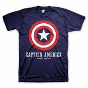 Captain America Logo T-Shirt, T-Shirt