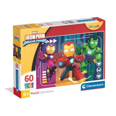 Clementoni Marvel Iron Man Pussel 60 bitar - Marvel -  Leksaksaffären