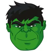 Cushion Marvel Hulk 3D