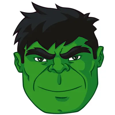 Cushion Marvel Hulk 3D